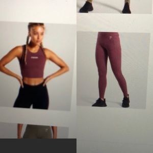 Gymshark Dreamy Legging & Crop Tank